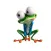 Goofy Frog Stickers