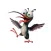 Goofy Hummingbird Stickers