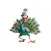Goofy Peacock Stickers