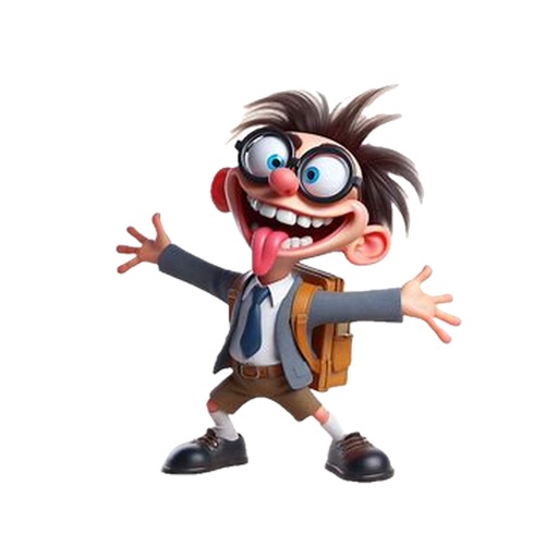 Goofy Schoolboy Stickers Goofy Schoolboy Stickers