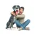 Great Dane Hug Stickers
