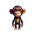 Happy Chimp Stickers
