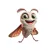Happy Moth Stickers