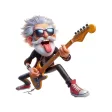 Rockstar Grandad Stickers