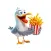 Seagull Chips Stickers