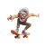 Skateboarding Grandad Stickers