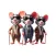 Three Blind Mice Stickers