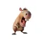Wacky Capybara Stickers