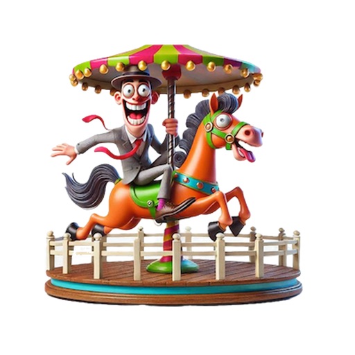 Wacky Merry-Go-Round Stickers Wacky Merry-Go-Round Stickers