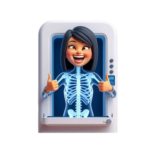 X-Ray Woman Stickers