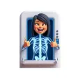 X-Ray Woman Stickers