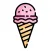Ice Cream Cone Stickers