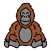 Orangutan Stickers