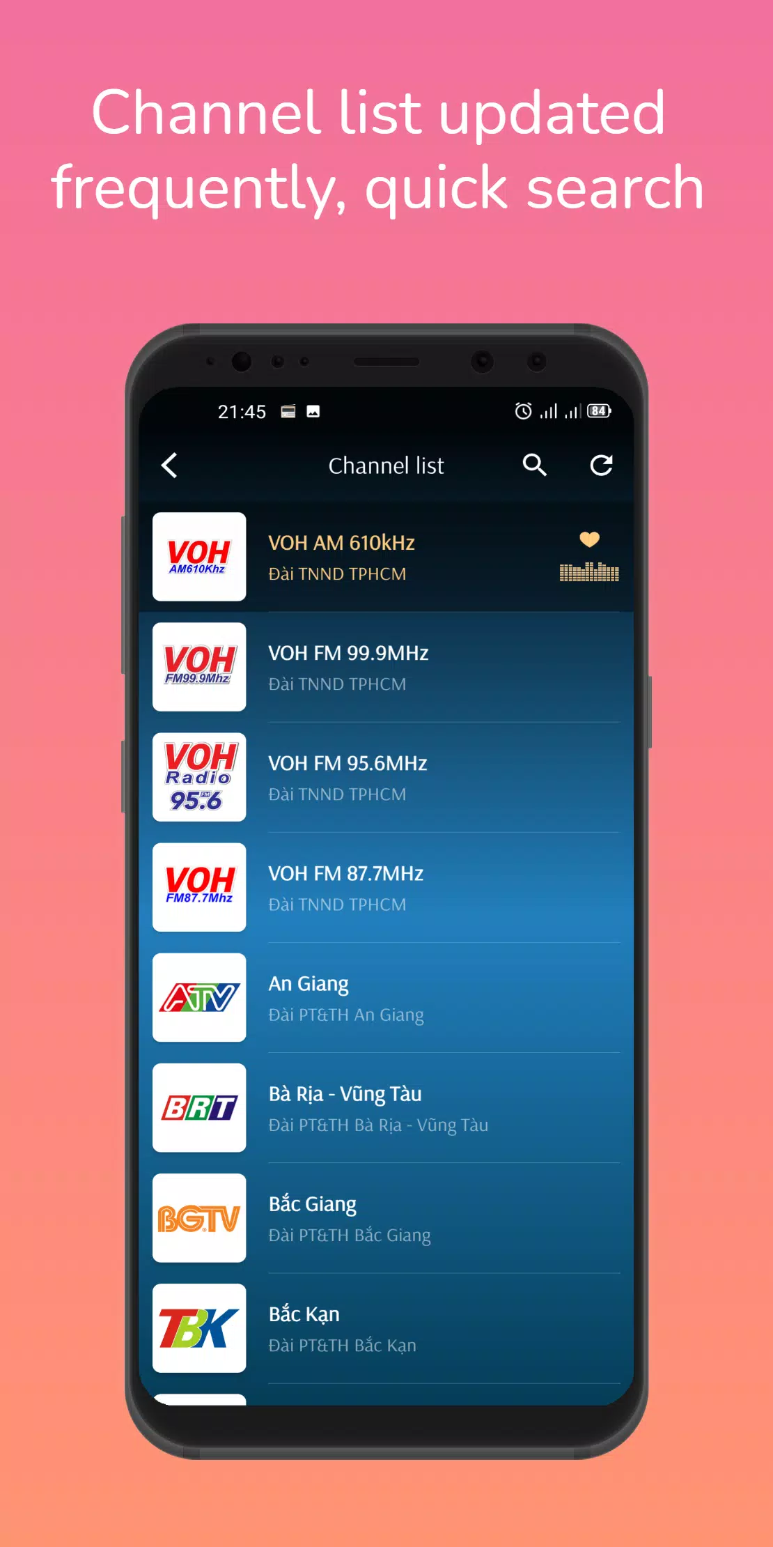 Radio Vietnam Online Screenshots