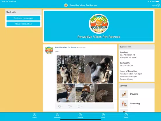 Pawsitive Vibes Pet Retreat iPad Screenshots