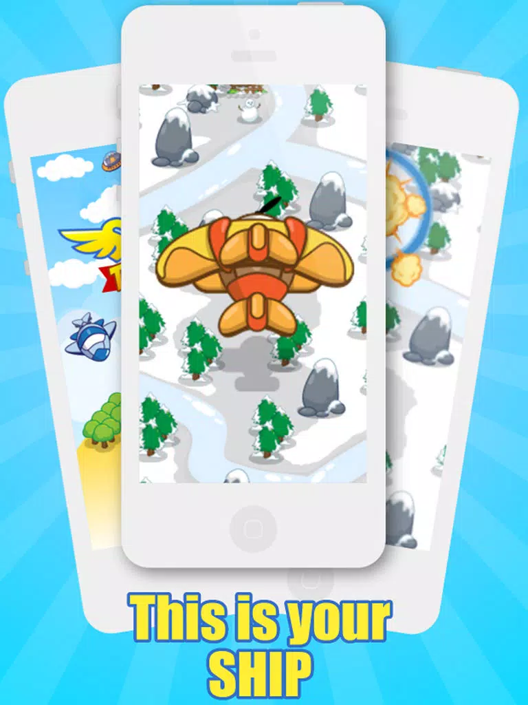 ภาพหน้าจอของ Shoot The Ship - Warplane Bombers iPad 