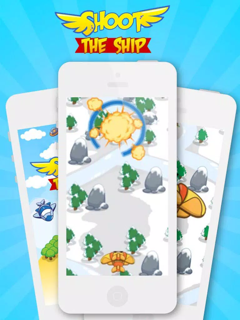 ภาพหน้าจอของ Shoot The Ship - Warplane Bombers iPad 