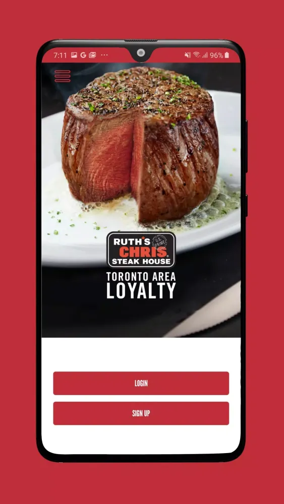 Ruth's Chris TA Rewards Screenshots