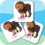 Tri Memory cards game