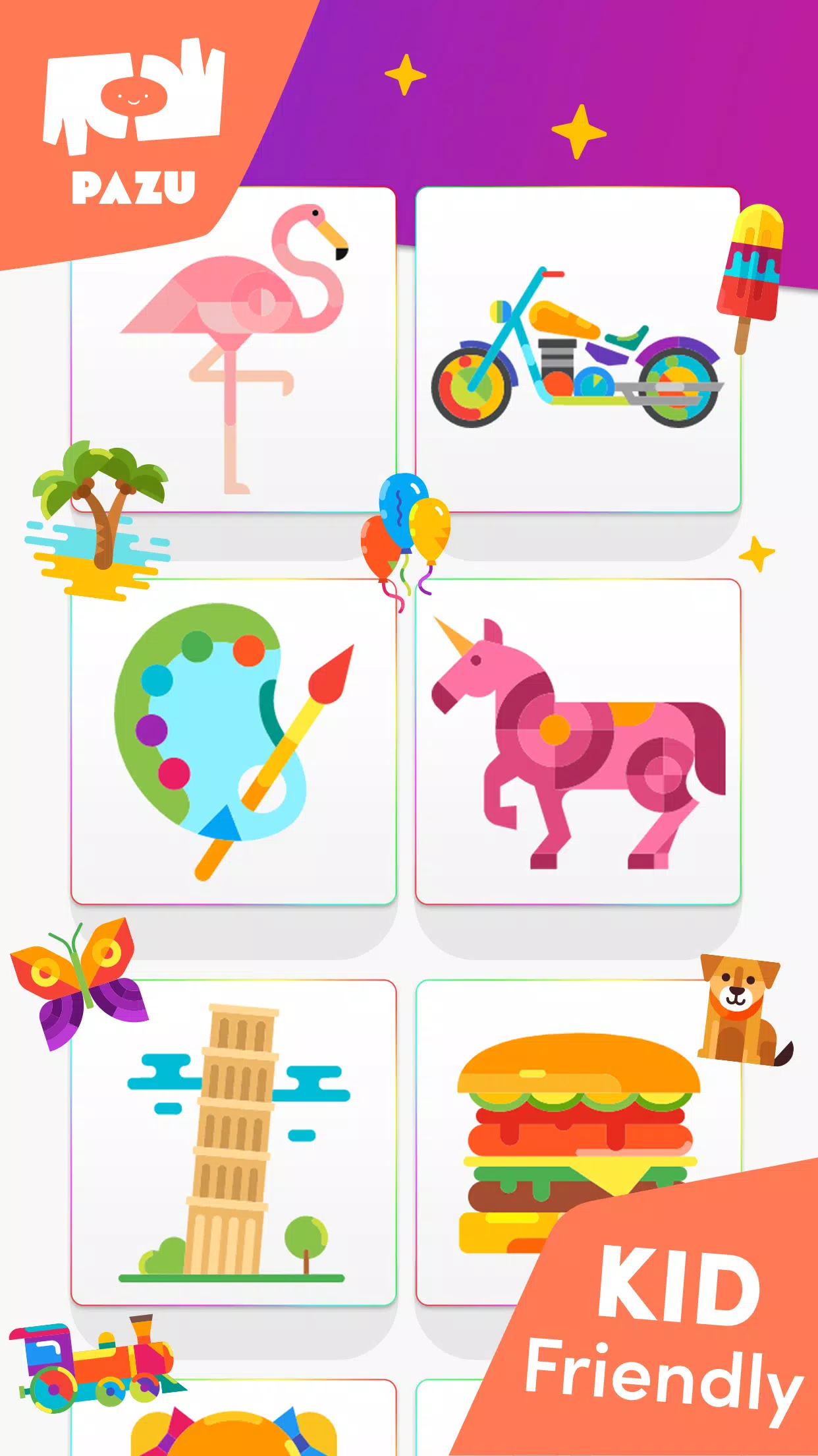 Coloring games for toddlers Screenshots