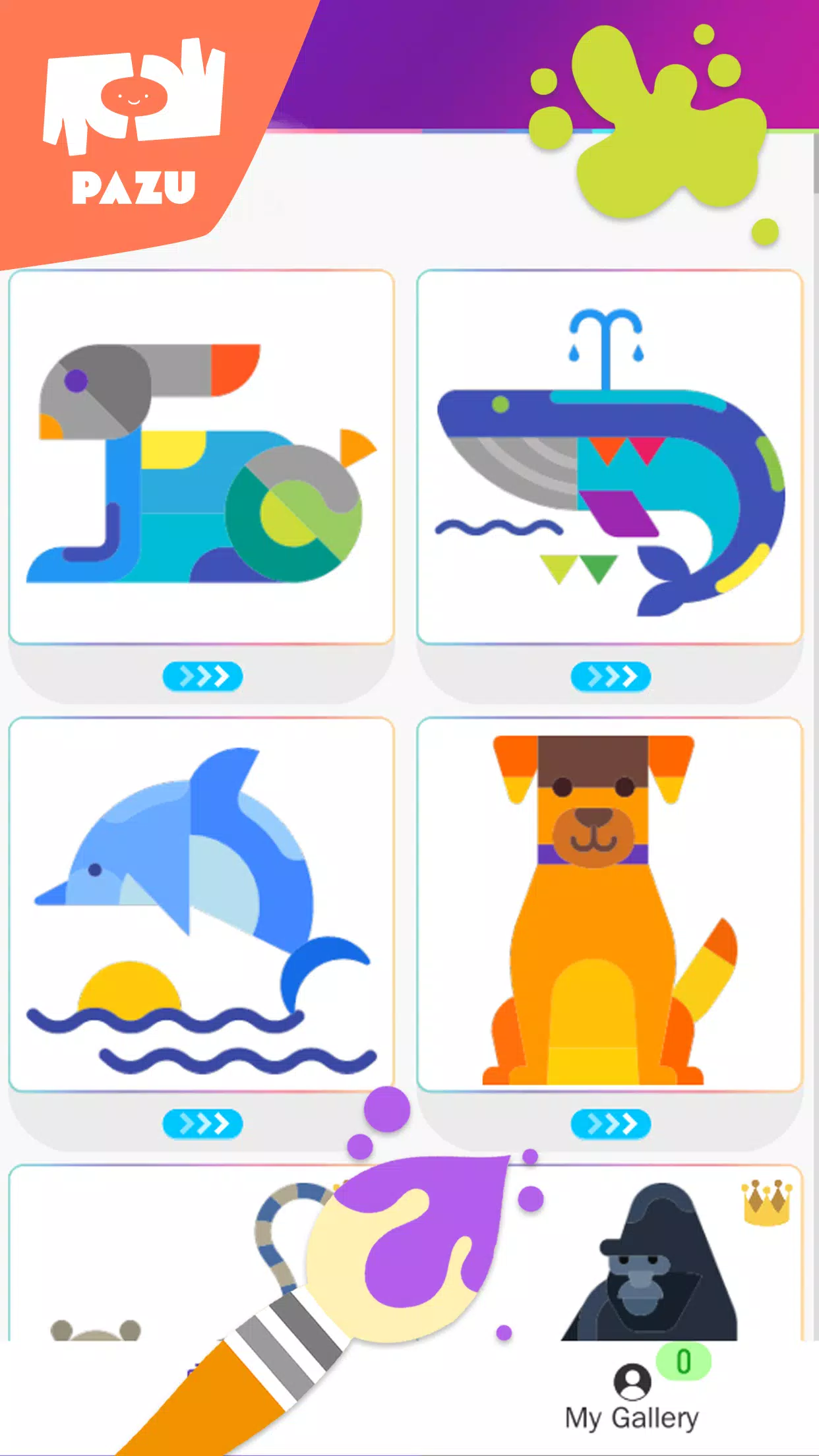 Coloring games for toddlers Screenshots