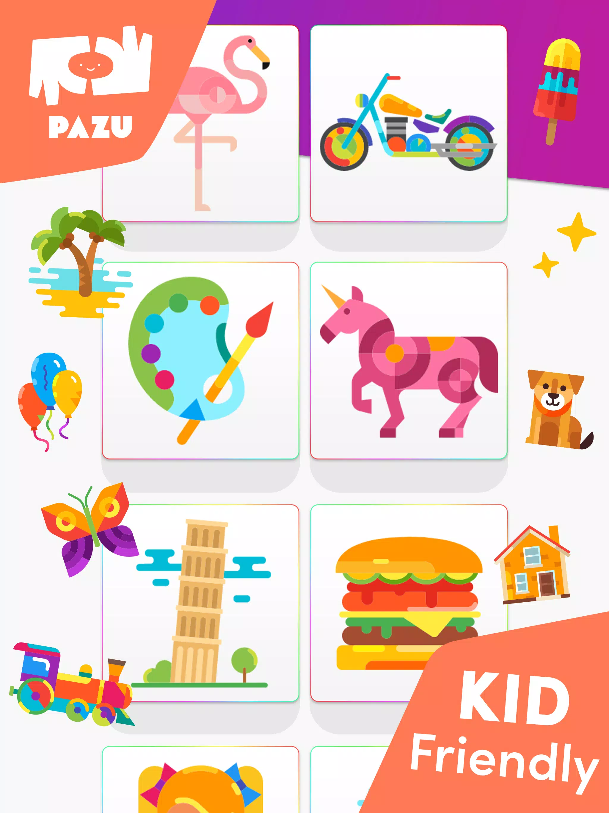 Coloring games for toddlers Screenshots