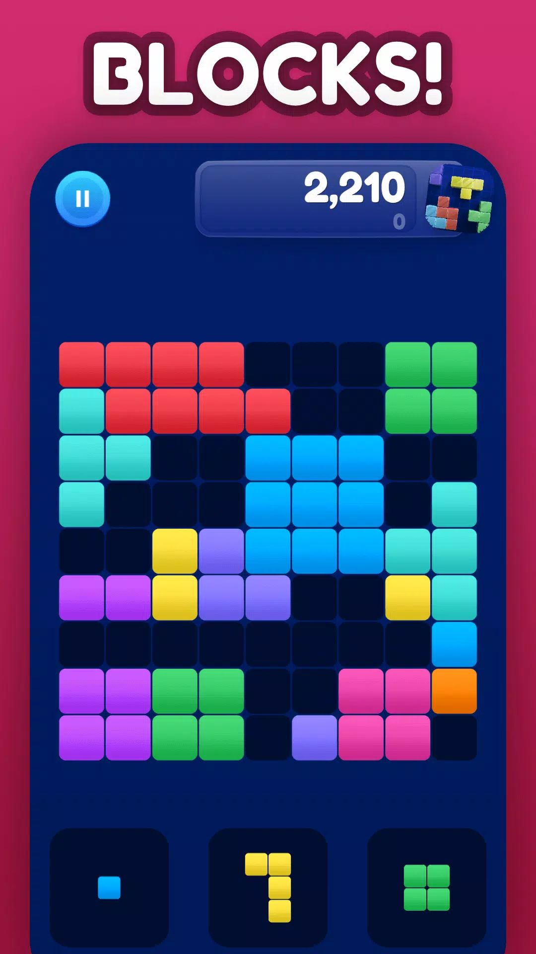 Blocks Puzzle: Brain Challenge Screenshots