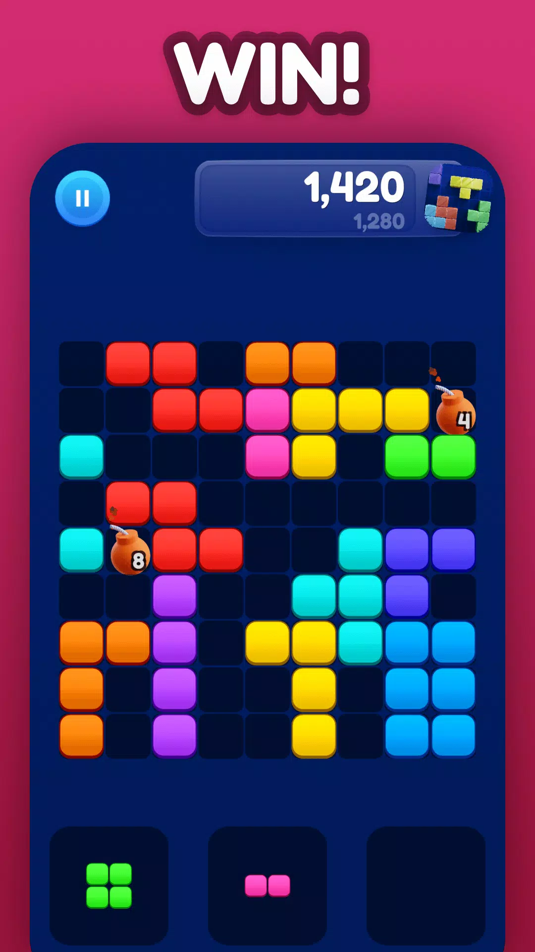 Blocks Puzzle: Brain Challenge Screenshots
