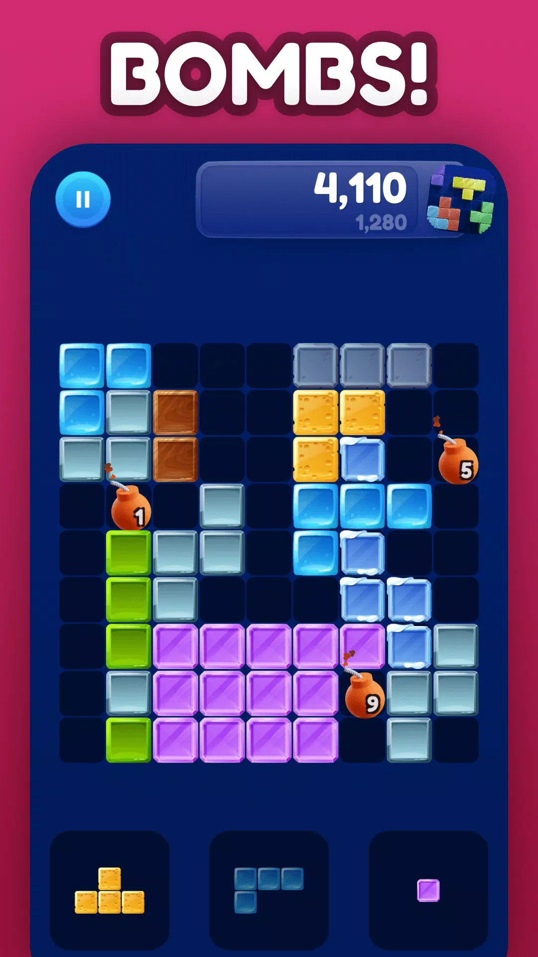 Blocks Puzzle: Brain Challenge Screenshots