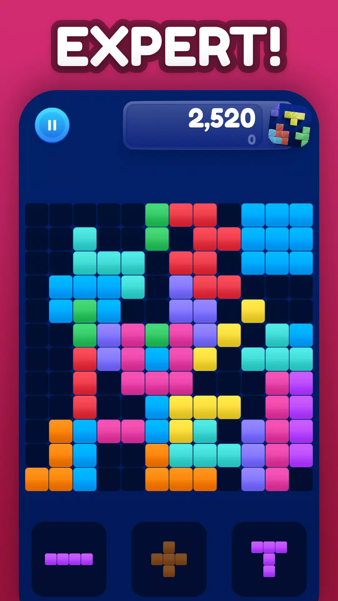 Blocks Puzzle: Brain Challenge Screenshots