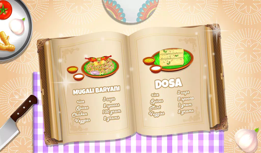 Indian Food Chef Cooking Games Screenshots