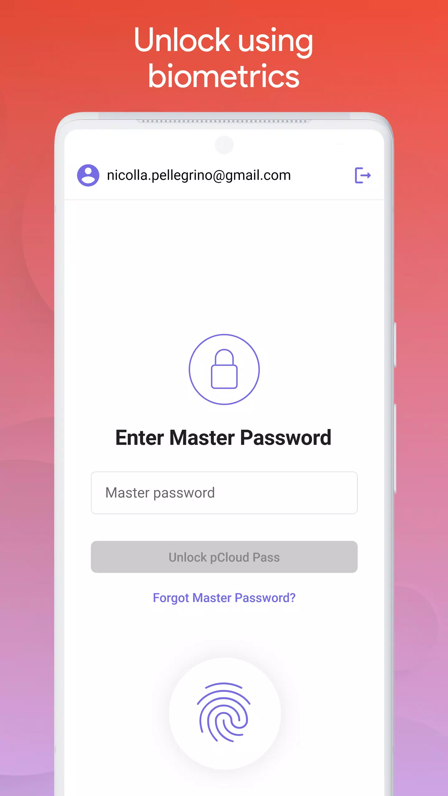 pCloud Pass Screenshots