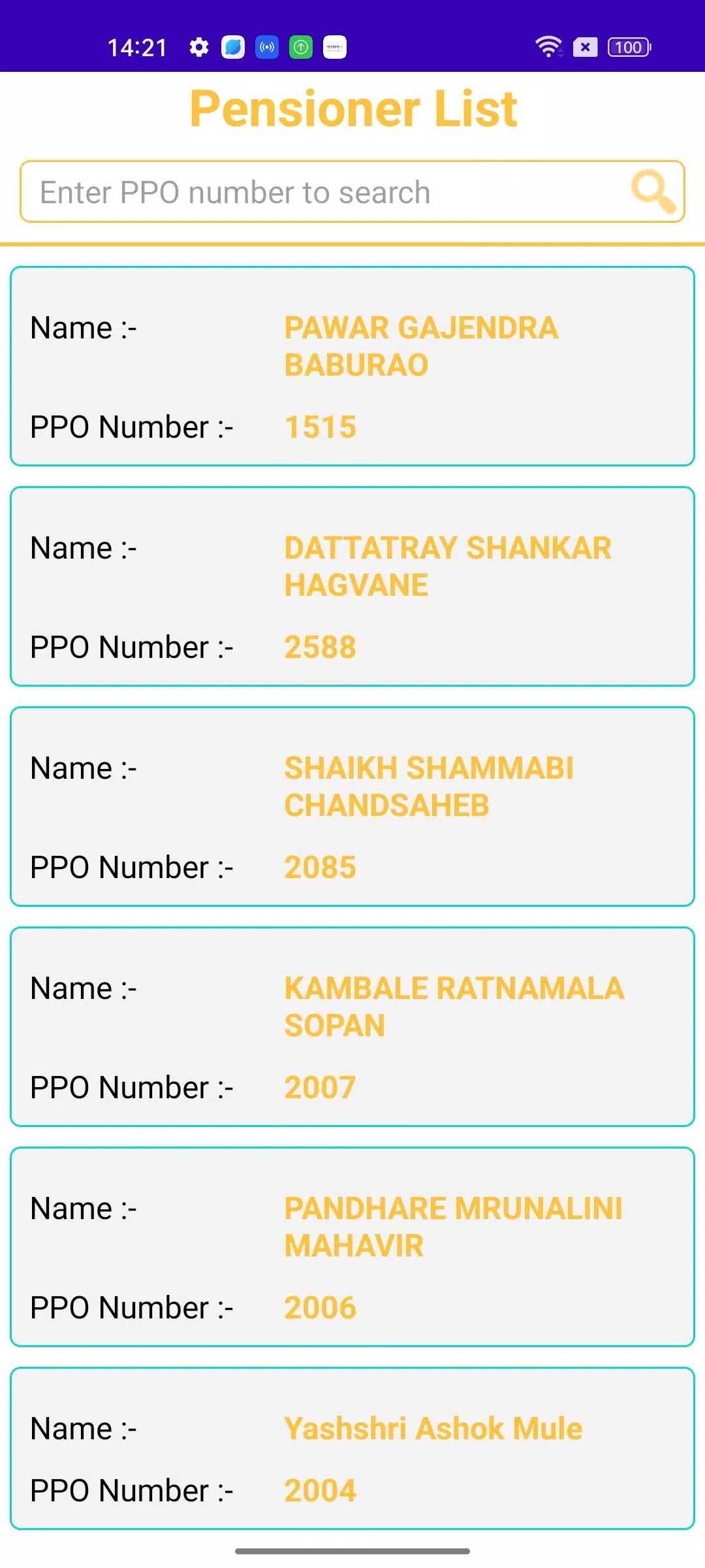 PCMC Jeevan Praman Screenshots