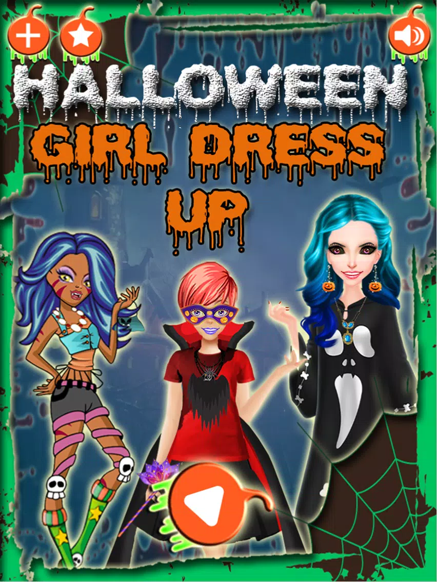 Halloween dress up game - Real Halloween girls iPad Screenshots