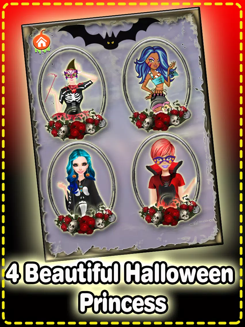 Halloween dress up game - Real Halloween girls iPad Screenshots