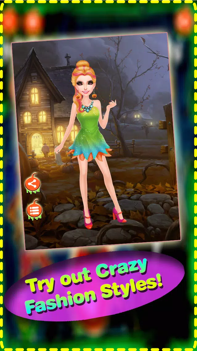 Halloween dress up game - Real Halloween girls Screenshots