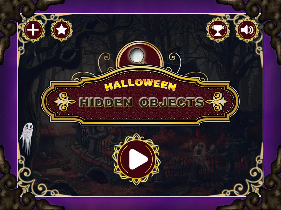 Zrzuty ekranu Halloween Mystery Hidden Objects iPad