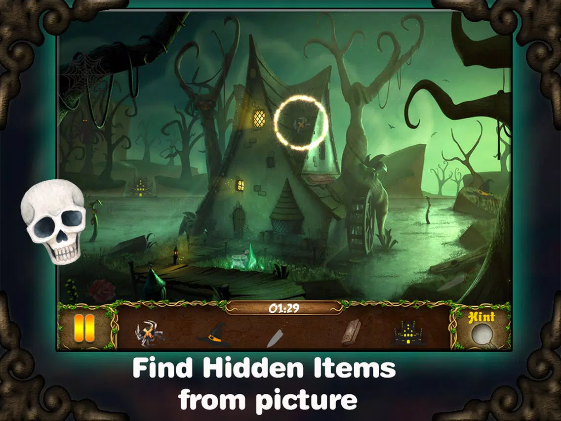 Zrzuty ekranu Halloween Mystery Hidden Objects iPad