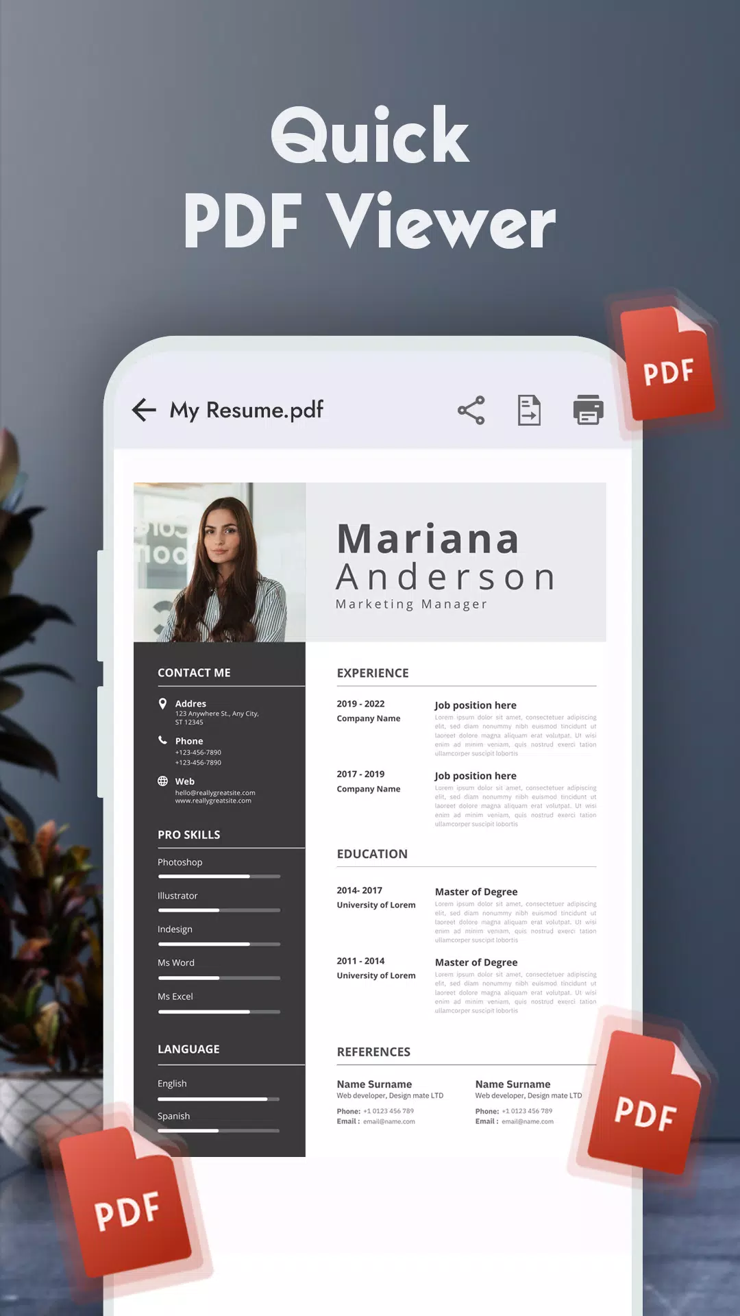 PDF Reader - PDF Viewer Screenshots