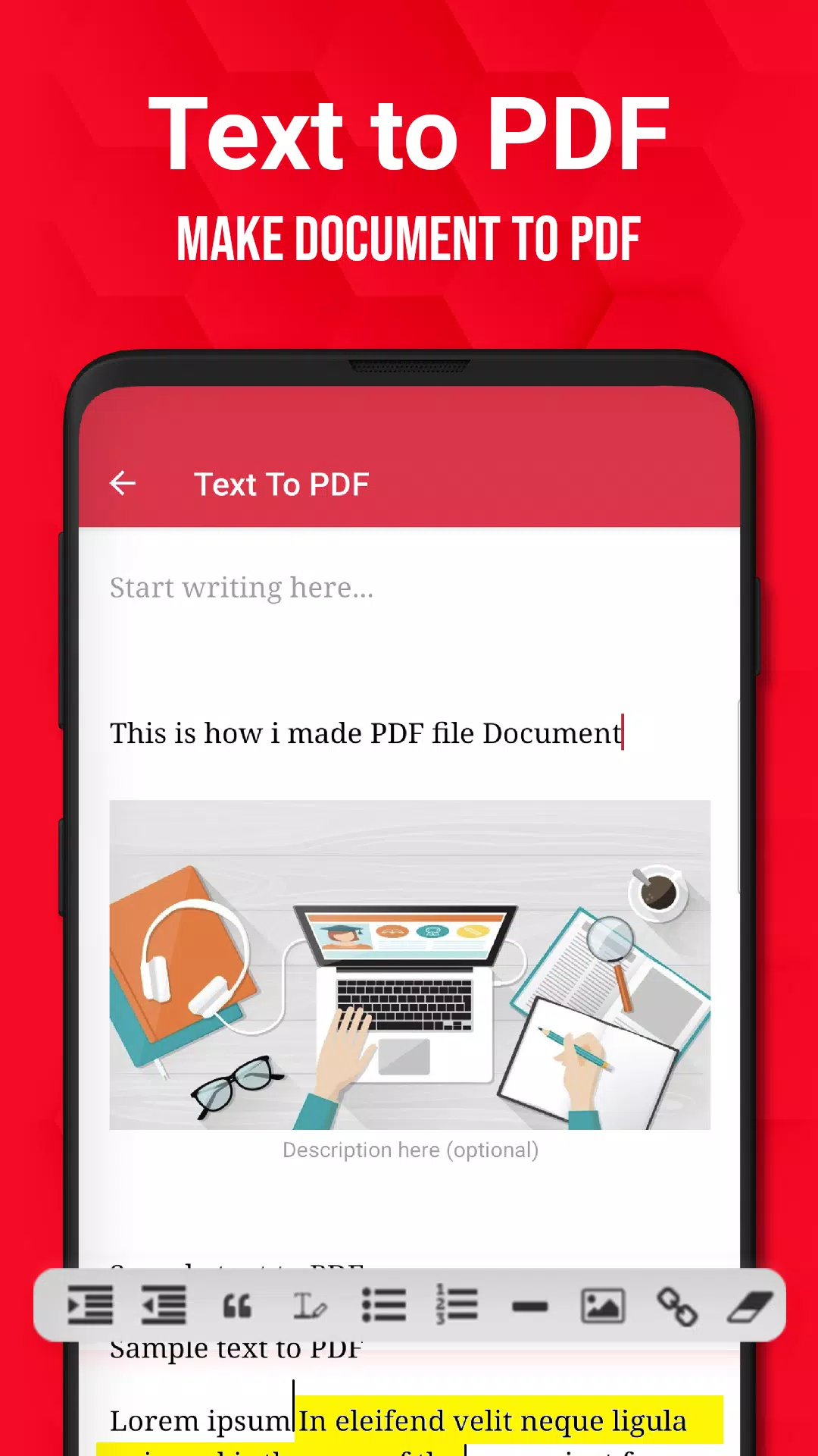 PDF Maker: Image to PDF Screenshots