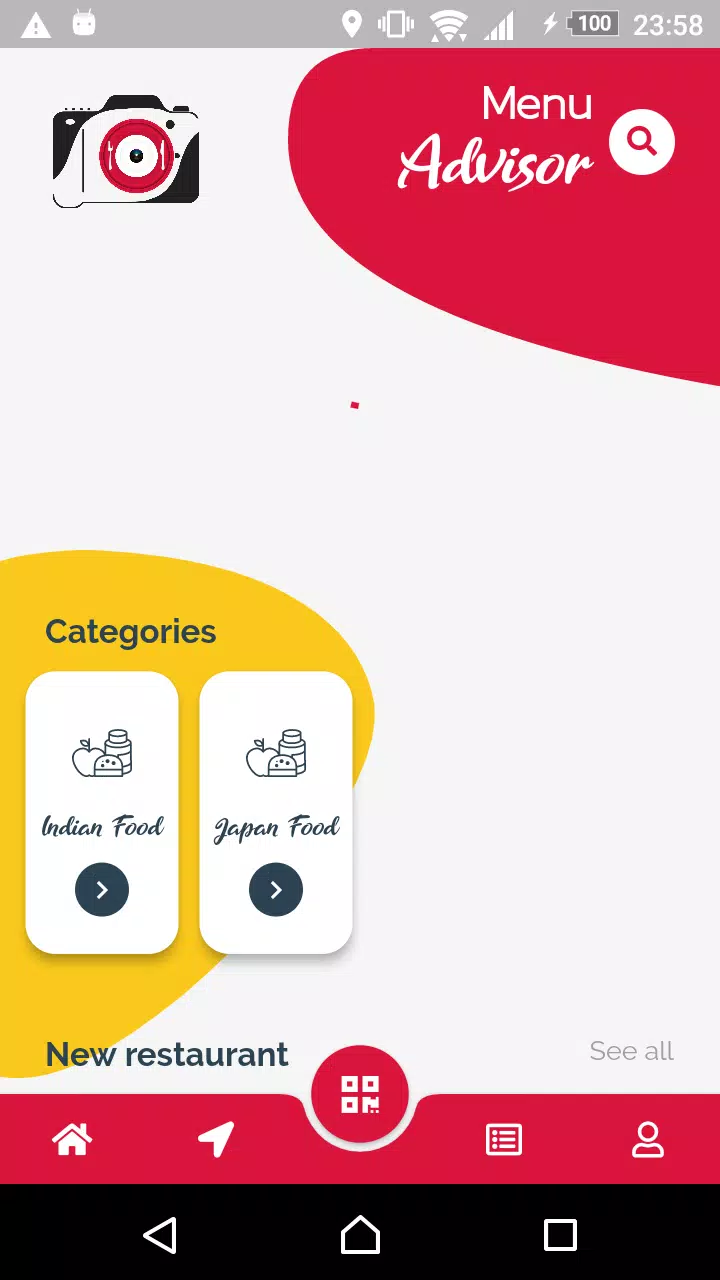 Menu advisor Screenshots