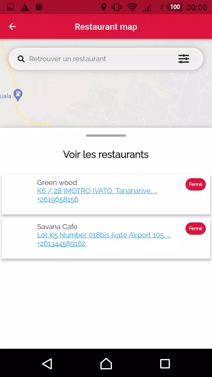 Menu advisor Screenshots