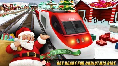 ภาพหน้าจอของ Christmas Train Simulator 2017