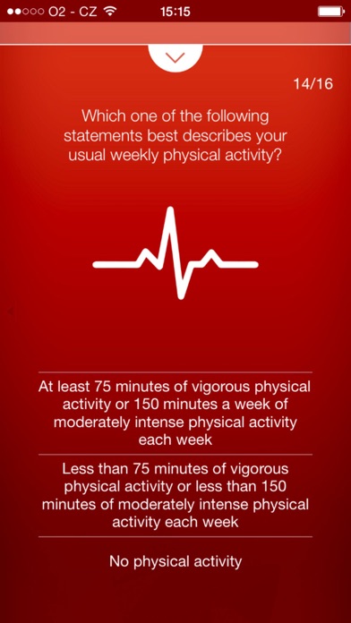 Heart Test - risk calculator of heart attack Screenshots