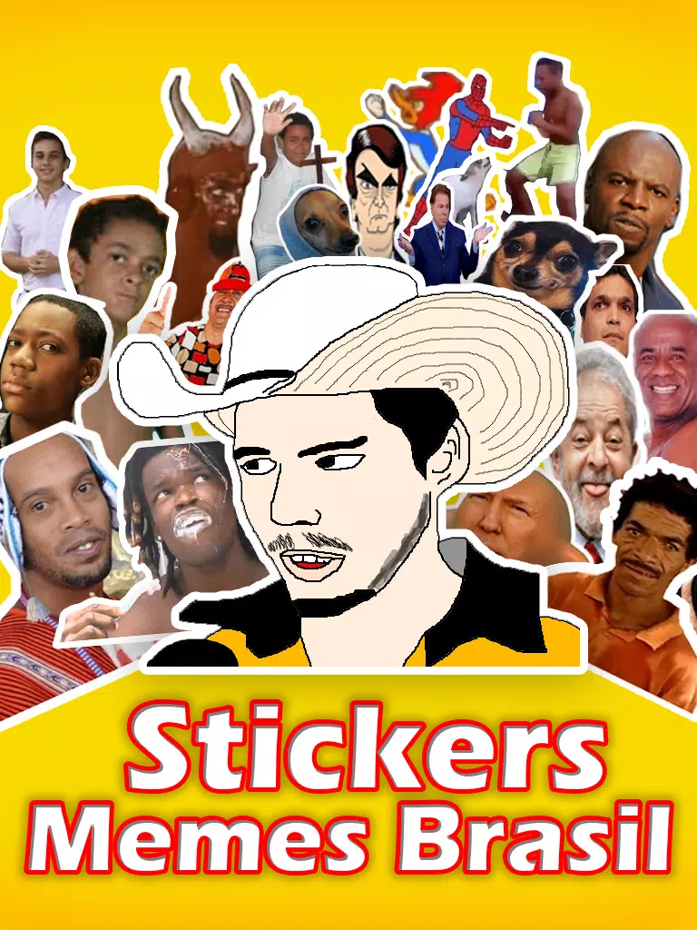 Stickers Memes Brasil سکرین شاٹس