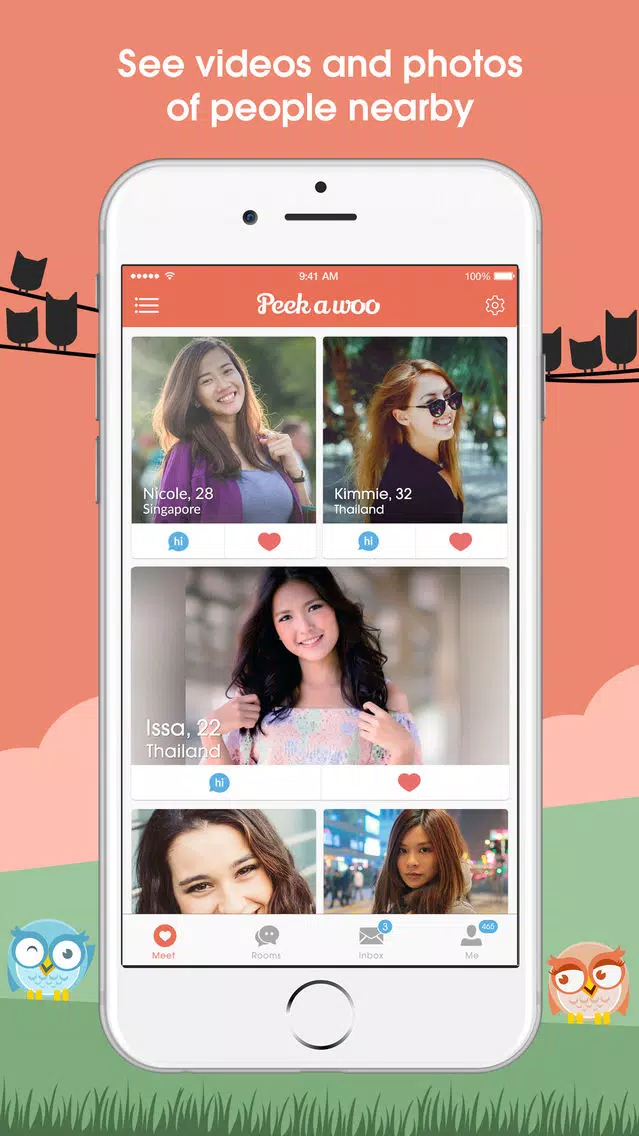 Peekawoo - Online Dating App & Meet Singles Nearby Screenshots