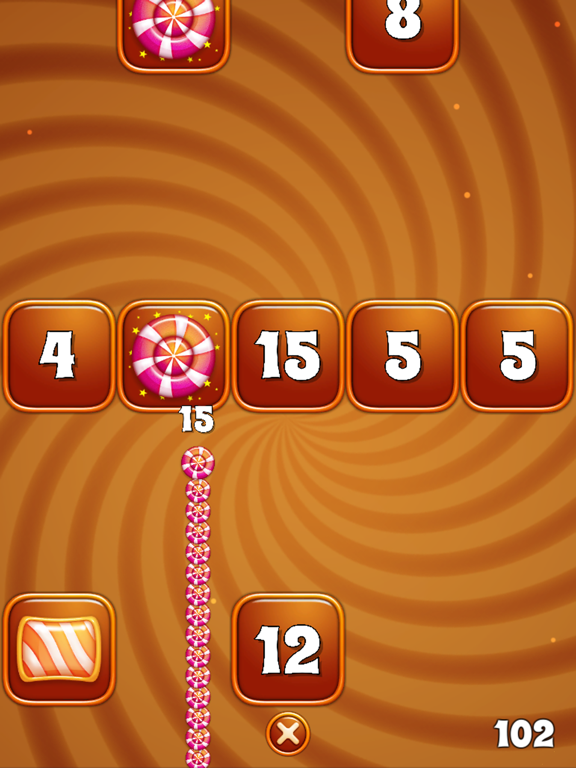 Candy Caterpillar iPad  स्क्रीनशॉट