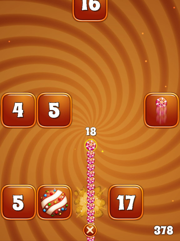 Candy Caterpillar iPad  स्क्रीनशॉट