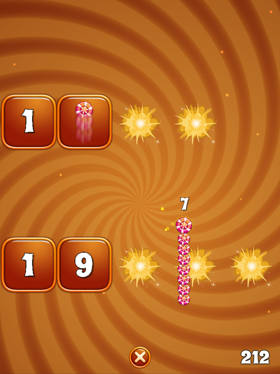 Candy Caterpillar iPad  स्क्रीनशॉट
