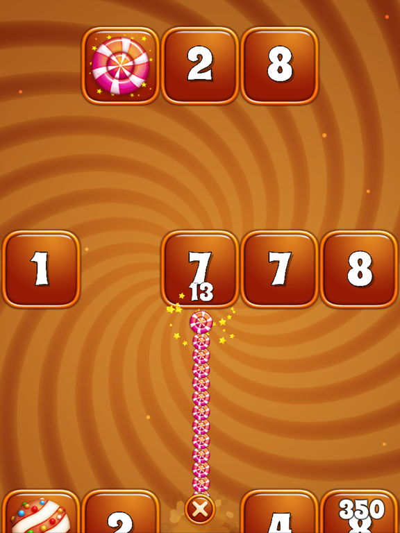 Candy Caterpillar iPad  स्क्रीनशॉट